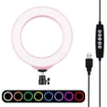 thumbnail image 2 of Luz de Relleno LED CUTICAT 6.2'' 16cm RGBW Regulable USB 10 Modos 8 Colores, 2 of 8