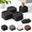 Black 4 Pack-Two Layers 3 Inch, variant on Black 4 Pack Two Layers 3 Inch Furniture Risers Heavy Duty Stackable Bed Elevators