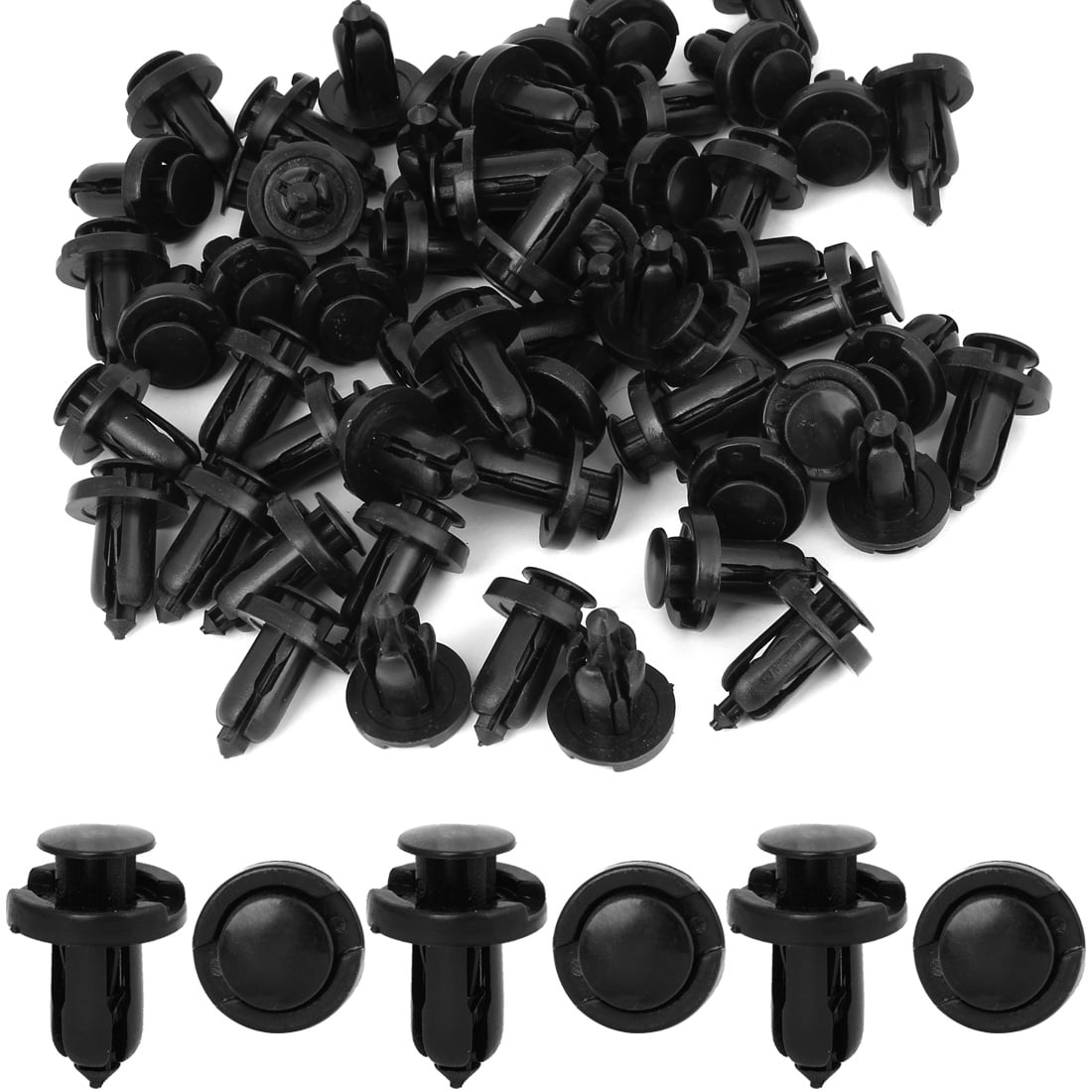 100pcs Bumper Hood Fender Retainer Clips Fasteners for Honda Acura