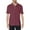 Red, variant on Mens Brown Golf Polo Shirts Short Sleeve Polo Shirts Summer Button Down Collared Classic T Shirts Casual Loose Basic Tees L