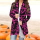 thumbnail image 2 of Camiseta de manga larga para mujer, cárdigan de otoño, cárdigan suelto, camisa estampada, cárdigan, Top, cárdigan de Halloween, camisa Fridja  hkj2506, 2 of 5