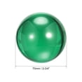 thumbnail image 2 of Uxcell Acrylic Contact Juggling Ball Green 23/4 inch with Ball Bag, 2 of 5