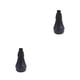 thumbnail image 4 of Eigraketly Silenciador de saxofón, suministros para saxofón, enchufe de goma, accesorios para instrumentos, pieza reemplazada de silencio de trompeta, Negro 2piezas Eigraketly CBP499245, 4 of 6
