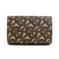 thumbnail image 2 of Pre-Owned Burberry BURBERRY Tri-fold Wallet Coated Canvas Brown Men's Women's 56078k, 2 of 5