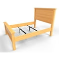 Universal Bed Slats Center Support System Fully Adjustable Length & Height Tubular Steel with