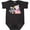 Black Leopard, variant on Inktastic New to the Flock Cute Baby Flamingo Boys or Girls Baby Bodysuit