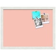 thumbnail image 2 of PinPix 20x15 Custom Cork Bulletin Board Pink Pastel Poster Board Has a Fabric Style Canvas Finish, Framed in Pink Pastel, by ArtToFrames (PinPix-1813), 2 of 5