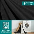 thumbnail image 6 of PetAmi Dog Blanket for Small Medium Dogs, Pet Bed Blanket Cat Puppy Kitten, Fleece Furniture Couch Cover Protector Sofa Car, Soft Sherpa Dog Throw Plush Reversible Washable, Mini 29x40 Black, 6 of 9