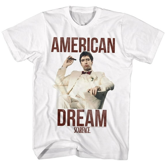 Scarface Movies Americandream Adult Short Sleeve T Shirt