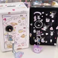 thumbnail image 4 of Sanrio My Melody Cinnamoroll Piggy Bank Cartoon Hello Kitty Pochacco Pompom Purin Cute Mini Key Safe Deposit Toys, 4 of 17