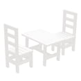 thumbnail image 3 of Juego de Sillas de Mesa de Comedor en Miniatura para 1:6 para Accesorios de Muebles de Muñeca de 12 Pulgadas (blanco, Rosa, Verde, Neg Macarena Sillas de mesa de comedor de casa de muñecas, 3 of 7