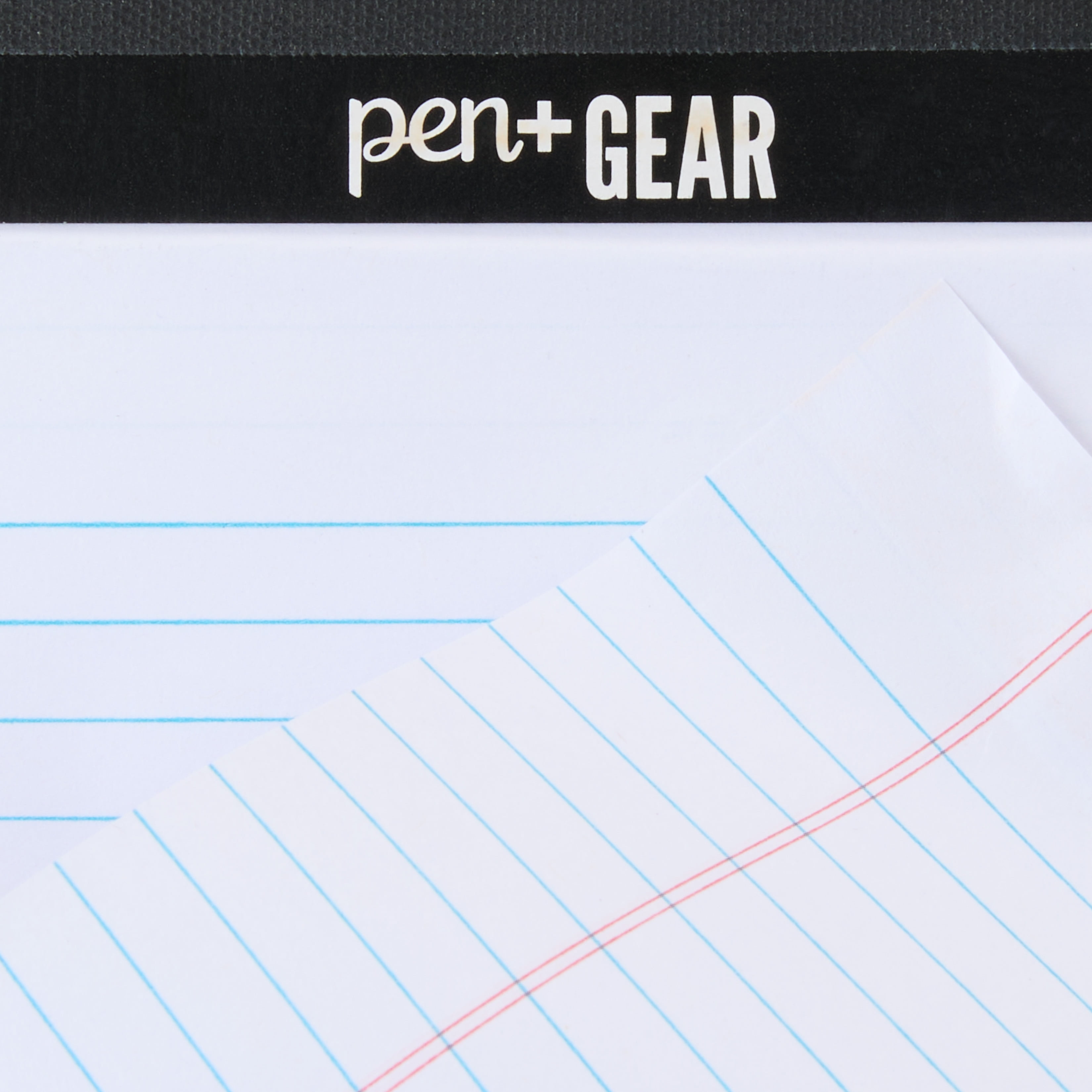 Pen+Gear Narrow Ruled Heavyweight Junior Legal Pads, 5"x8", White Paper, 50 Sheets Each, 100 Pages, 6 Pack