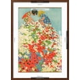 thumbnail image 5 of Art.com Little Girls in Field of Flowers Art Print, Brown Frame Wall Art, 21" x 29", 5 of 5
