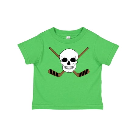 

Inktastic Hockey Sports Funny Skull Boys or Girls Toddler T-Shirt