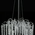 thumbnail image 5 of OYIPRO 6-Light 23.6" W Contemporary Luxury Tassel Crystal Chandelier Chrome, 5 of 5