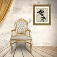 thumbnail image 3 of Vision Studio 12x14 Gold Ornate Wood Framed with Double Matting Museum Art Print Titled - Audubon Silhouette VI, 3 of 4