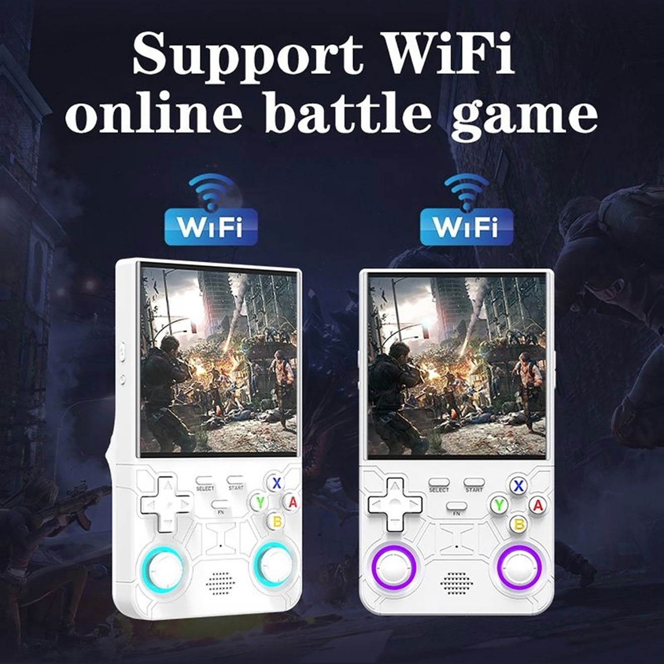 R36 Ultra Open Source Handheld Game Console 4-inch IPS HD Screen