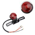 thumbnail image 5 of Universal Motorcycle Brake Rear Tail LED Light License Plate Mount Holder Lamp, 5 of 6