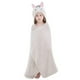 thumbnail image 1 of Cartoon Hooded Baby Towel Unisex, Premium Soft Swimming Bathrobe Large Washcloth 31.5" X 53", Fits 0-9T - Zebra, 1 of 4