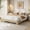 Oak, variant on Twin Size Platform Bed Frame, Minimalist Wood Bed Frame No Headboard Needed, Sturdy Low Profile Bed with Natural Wood Grain, Noise-Free & Easy Assembly