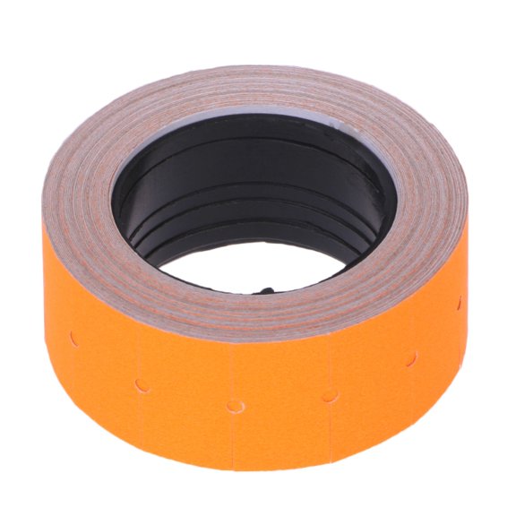 JUNTEX Price Label 500pcs/roll Compatible with MX-5500 Labeller Gun Colorful Paper Tag