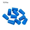 thumbnail image 3 of Uxcell Silicone Rubber Tapered Plug 8.5mm to 11mm Solid Blue for Powder Coating, Painting, Laboratory Use 10 Pieces, 3 of 5