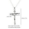 thumbnail image 4 of Milue Elegant Crosses Pendant Necklace Unique Designs for Adults and Believers, 4 of 8