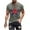 Dark Gray, variant on Mens UK Flag Shirt Patriotic Shirts Quick-Dry Gym T-Shirt Summer Short Sleeve Workout Top