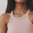 thumbnail image 5 of Cute Heart Necklace Tiny Heart Pendant Choker Necklaces Gold Love Heart Chain Necklace for Women Alloy Jewelry Souvenir Gifts for Women, 5 of 9