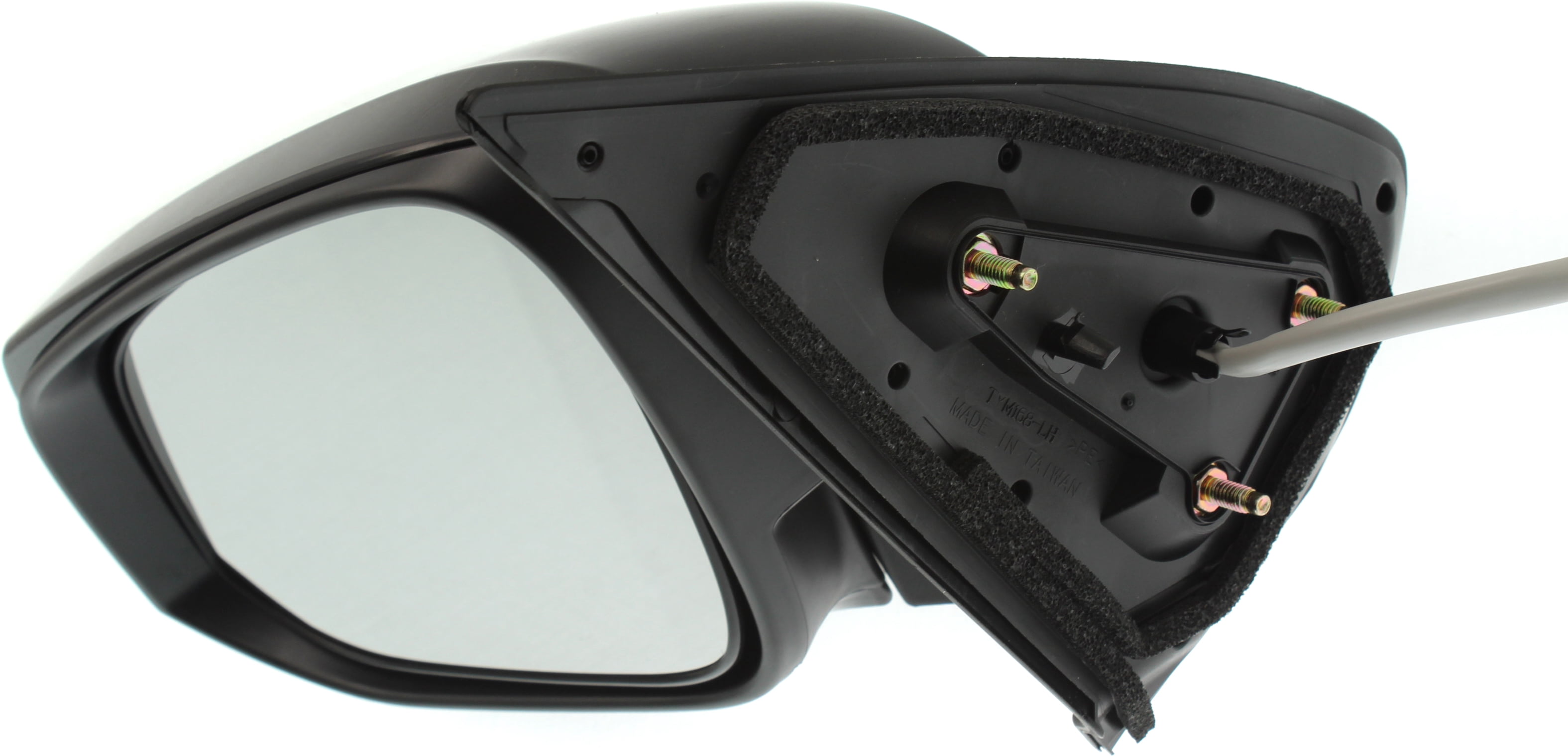 Mirror Compatible With 2016-2018 Toyota Tacoma Left Driver Side Heated In-housing Signal Light Paintable Kool-Vue