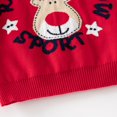 thumbnail image 6 of URMAGIC Toddler Boys Girls Christmas Sweatshirts Long Sleeve Pullover Shirts Reindeer Sweaters Xmas Cartoon Tee Sport Tops 1-6T, 6 of 10
