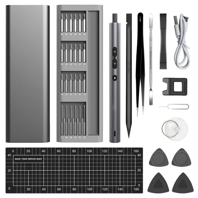 Speravity Mini destornillador eléctrico, destornilladores eléctricos inalámbricos, juego de herramientas de reparación de controladores de Herramientas eléctricas Tipo 2