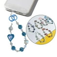 thumbnail image 2 of Phone Strap Beaded Lanyard Rhinestones Bracelets Cellphone Cord Phone Charm Wrist Strap, 2 of 9
