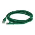 thumbnail image 2 of AddOn - Patch cable - RJ-45 (M) to RJ-45 (M) - 3 ft - UTP - CAT 5e - green, 2 of 10