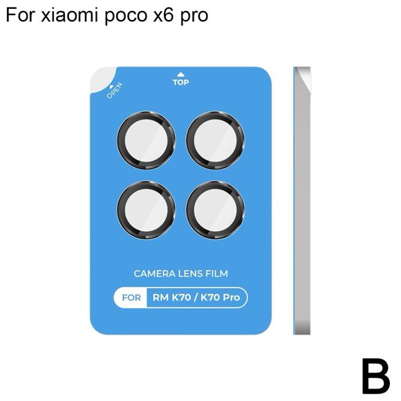 Wbxfbo 1x For Poco X5/For Poco X5 Pro Mobile one Metal Lens Film Acc New