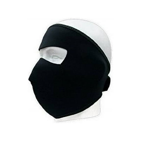 Rapid Neoprene Ninja Full Face Ski Mask - One Size (Black)