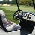thumbnail image 3 of Yuyamidu Eagle Back Rest Seat Cushion Set of 2 American Flag Golf Cart Seat Covers Easy to Install Golf Cart Seat Protector Decor Keeps Seat Comfortable and Clean, 3 of 7
