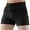 Black, variant on Men's Fitted Shorts Bodybuilding Gym Running Tight Lifting Shorts Olive Green