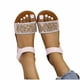 thumbnail image 4 of Zapatos de punta abierta para mujer Sandalias cómodas Sandalias de playa cómodas e informales Wmkox8yii nm4544, 4 of 4