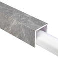 thumbnail image 1 of Pipe Covers for Outside Inside, U Shape Panel Lineset Cover/ Heavy Duty Conduit Raceway Sheild Enclosure for Coarse Pipes Cords, Wide 10 15 20 25 cm Pipework Concealer ( Color : ligjt grey , Size : W, 1 of 1