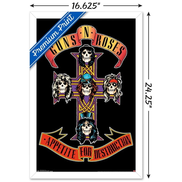 Guns N' Roses - Cross Wall Poster, 14.725