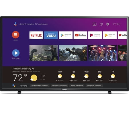 Restored 43" Philips Class 4K Ultra HD (2160p) HDR Android Smart LED TV with Google Assistant - 43PFL5604/F7 (Refurbished)