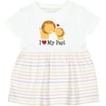 thumbnail image 3 of Inktastic I Love My Papi Childs Girls Baby Dress, 3 of 5