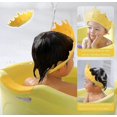 thumbnail image 5 of 26-27 Baby Shower Cap ,Visor Hat for Eye and Ear Protection for 0-9 Years Old Children Cute Crown Shape Makes The Baby Bath More Fun, 5 of 5