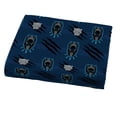 thumbnail image 2 of Black Panther King of Wakanda Kids 4-Piece Full Sheet Set, Microfiber, Black, Marvel, 2 of 8