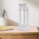 thumbnail image 1 of Estatua de de pilar romano, candelabro en miniatura, escultura, soporte de Pedestal de arquitectura para boda, decoración de jardín para sala estilo A Baoblaze Pilar Romano, 1 of 7