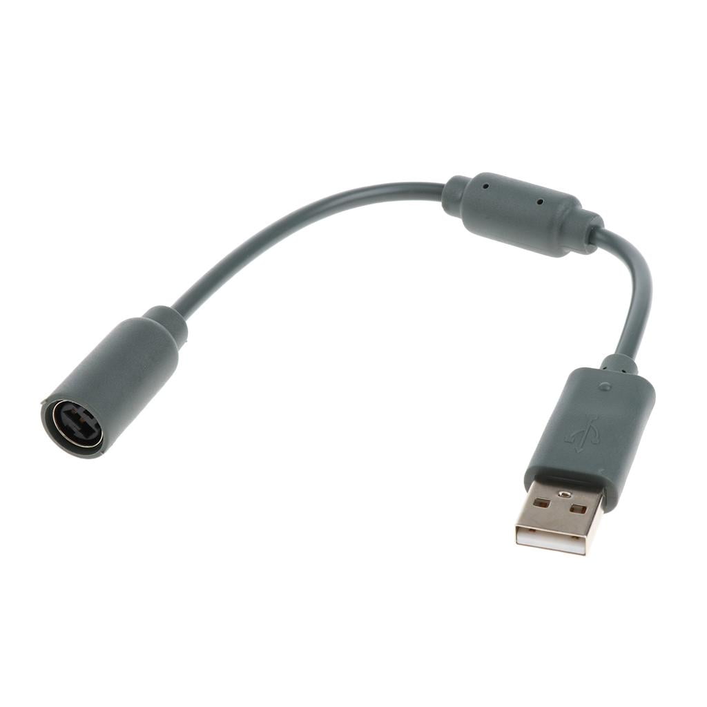 PC Converter Cable for 360 USB Port Conversion Cord Game Grey