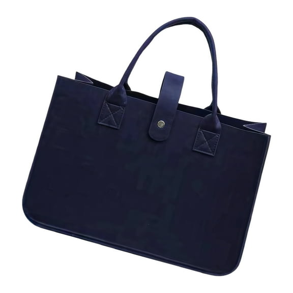 Multipurpose Felt Handbag With Spacious Interior Foldable Carry Bag Felt Shopping Bags For Organizing Essential