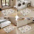 thumbnail image 5 of Entryway Rug 2'x3', Tropical Trees Kitchen Runner Rugs Non-Slip Carpet Mats, Vintage Summer Botanical Trees Bedside Rugs Runners Washable Floor Carpet for Bathroom Laundry Room, 5 of 8