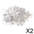 thumbnail image 1 of Paquete de 200 piezas de aretes BLESIY hallazgos de perno prisionero, 1 of 8